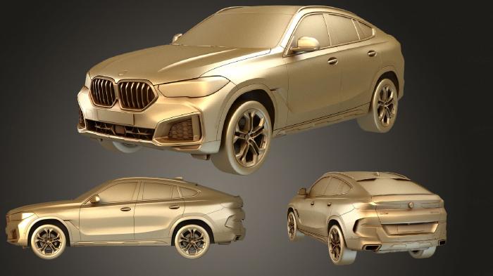نموذج ثلاثي الأبعاد لآلة CNC السيارات والنقل بي ام دبليو X6 G06 2020